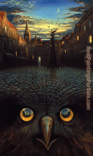 Vladimir Kush evenings flight